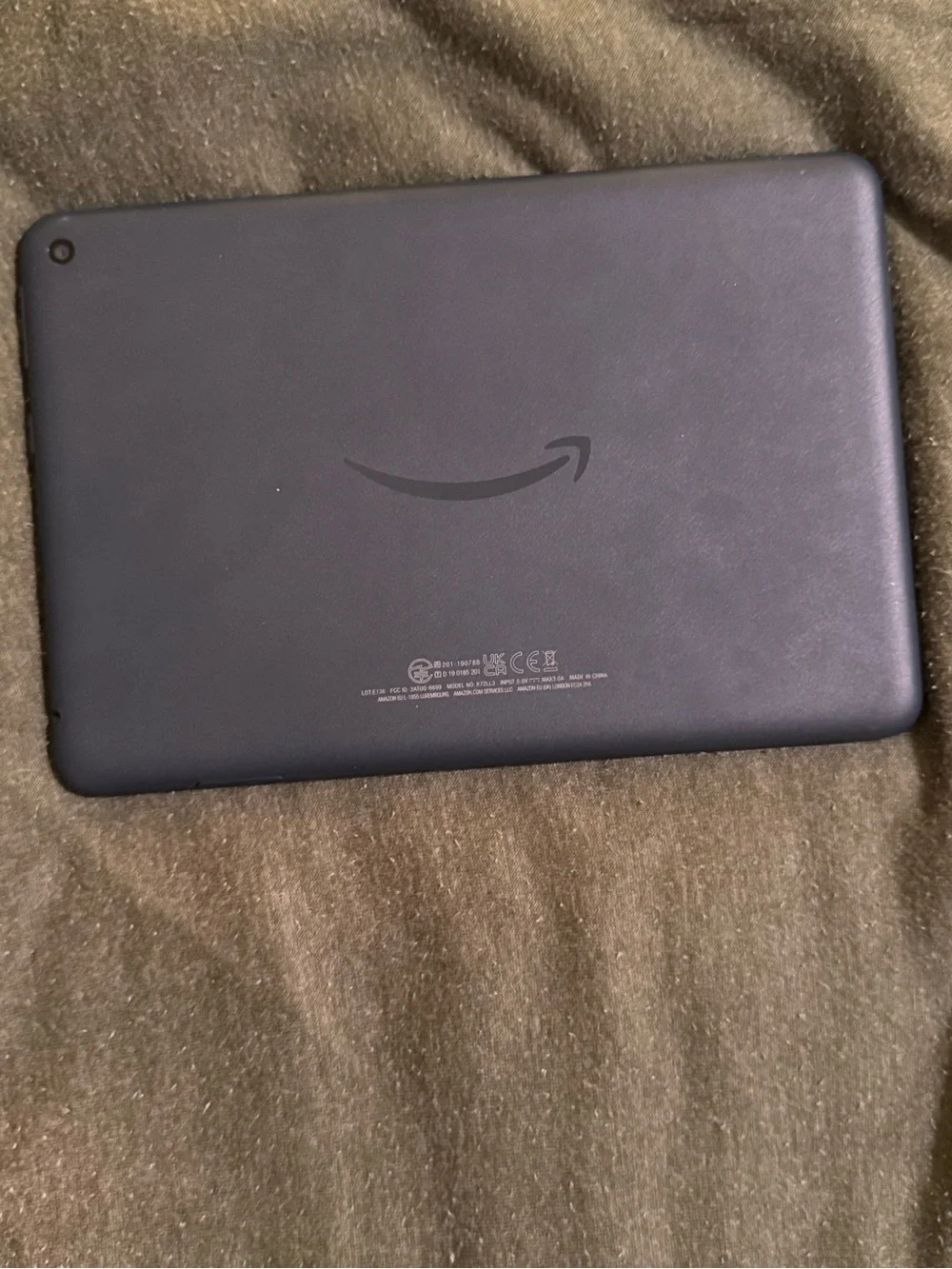 Black Amazon Fire HD 8 Plus (10th generation)